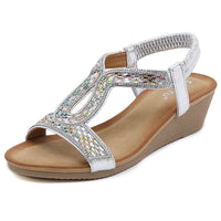 Luxus Damen Sandalen mit Keilabsatz – Celeste