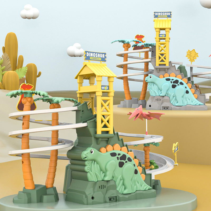 Springtrampolin mit Dinosauriermotiv – für aktives Spielvergnügen