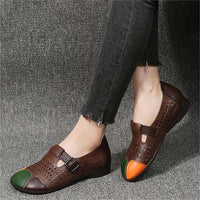 Herbstliche Damen Sandalen mit Schnalle – Zoë