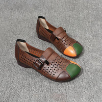 Herbstliche Damen Sandalen mit Schnalle – Zoë