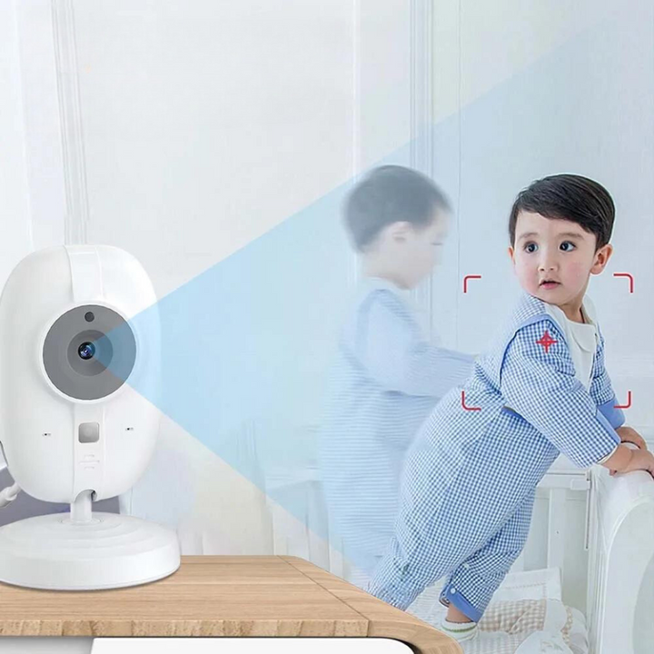 Babyüberwachung mit Nachtsicht und 2-Wege-Audio – Inklusive Temperaturanzeige