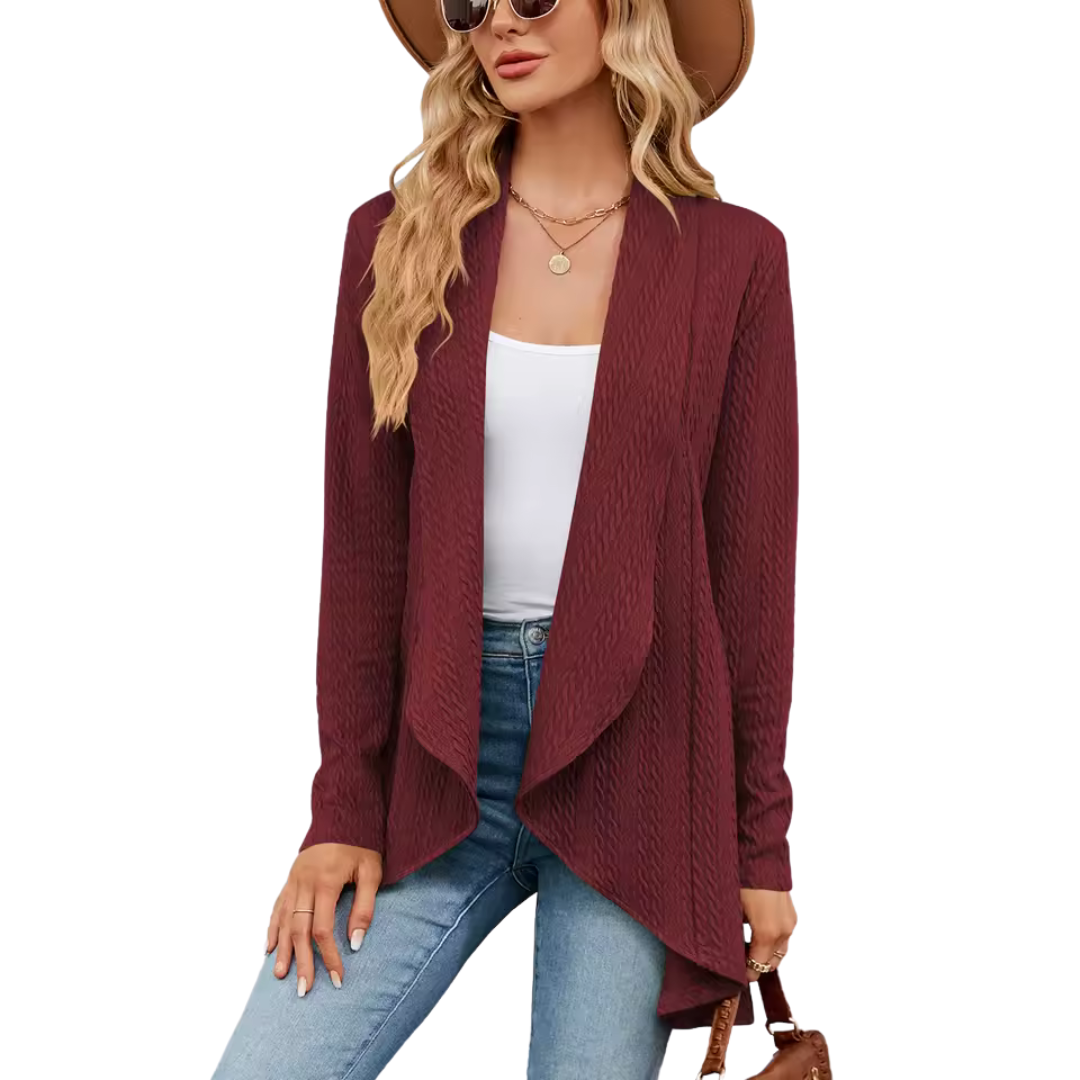 Strickjacke für Damen mit offener Passform – Aurora