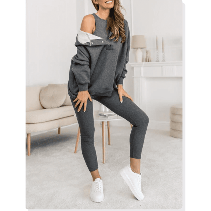 Damen Casual Trainingsanzug – Naeva