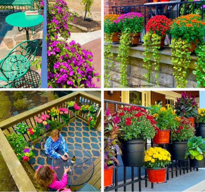 Hängender Geländer Pflanzenhalter – Balconia
