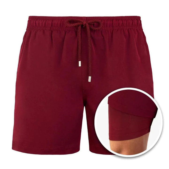 Trendige Herren-Badehose mit Druck – Julien