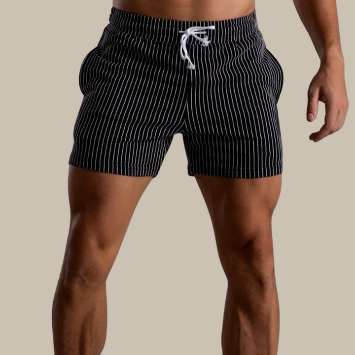 Schnelltrocknende & Stylishe Herren Badeshorts aus Ripstop-Polyester – Niko