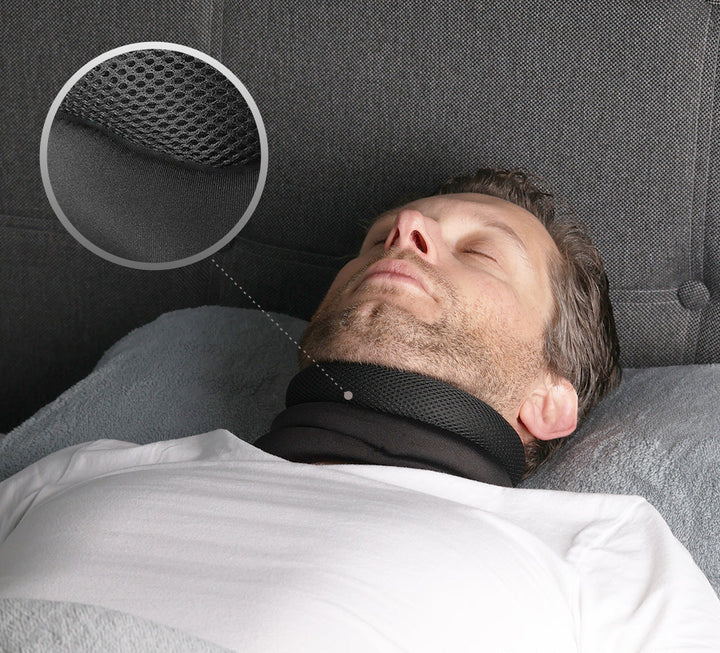 Ergonomische Nackenstütze gegen Schnarchen – Dormiva
