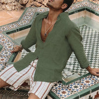 Luftiges Herrenhemd aus Baumwolle – Elias