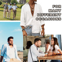 Luftiges Herrenhemd aus Baumwolle – Elias