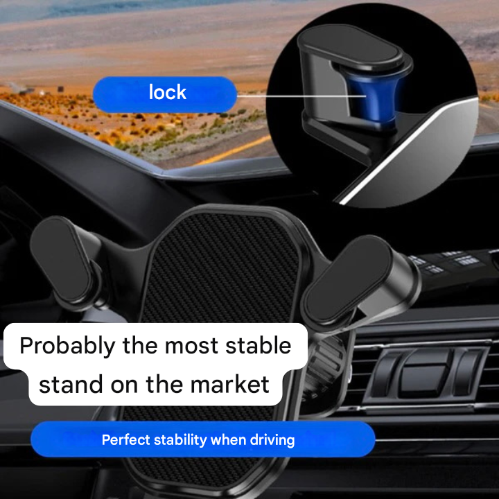 Universelle Auto-Handyhalterung mit Lüftungshaken – Griponix