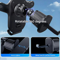 Universelle Auto-Handyhalterung mit Lüftungshaken – Griponix