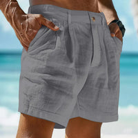 Luftige Sommer-Shorts aus Leinen für Herren – Jonas