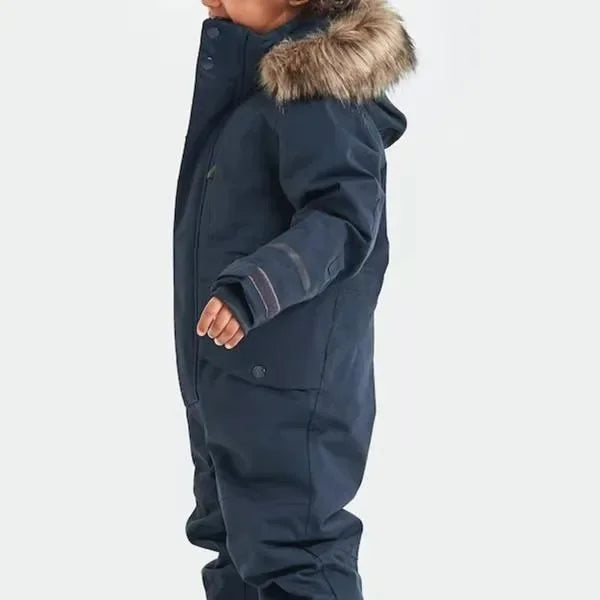Wasserdichter & winddichter Kinder-Winter-Skioverall mit Kapuze – Mika