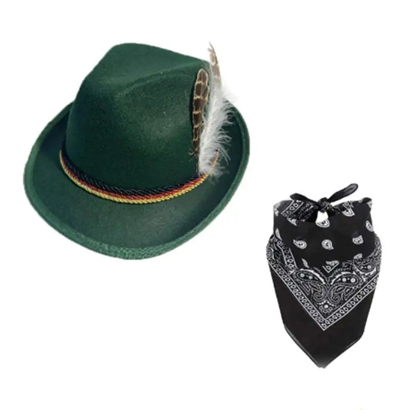 Trachten Accessoire-Set mit Hut & Schal – TrachtenHeld Oktoberfest 2025