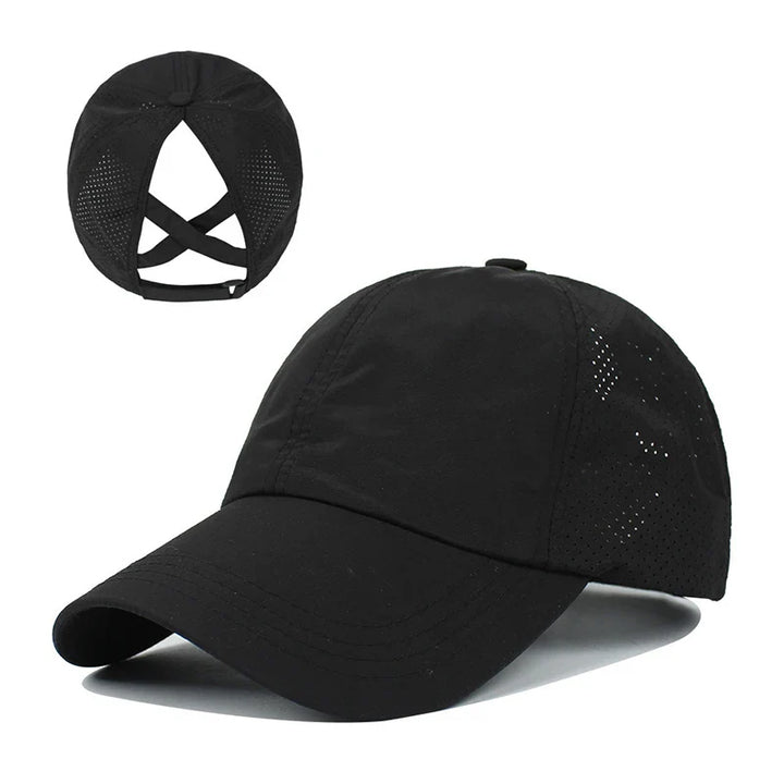 Atmungsaktive Unisex Sport-Basecap aus Mesh mit verstellbarem Sitz – AeroCap