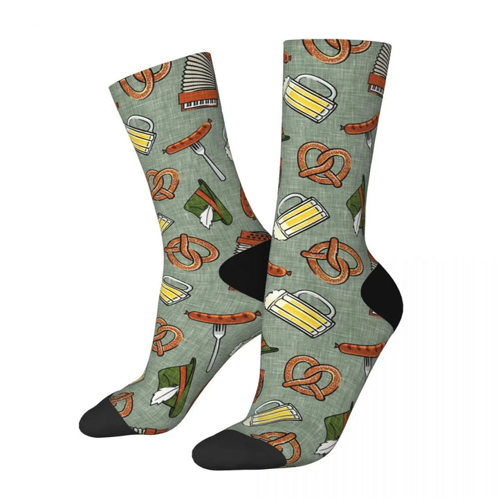 Socken mit Wiesn-Motiven (2er-Set) – FestSocken Oktoberfest 2025