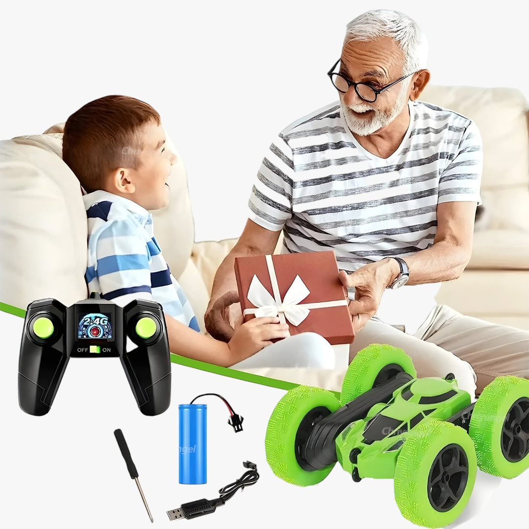 RC-Stuntfahrzeug mit Flip-Funktion & Geländetauglichkeit – FlipRacer X