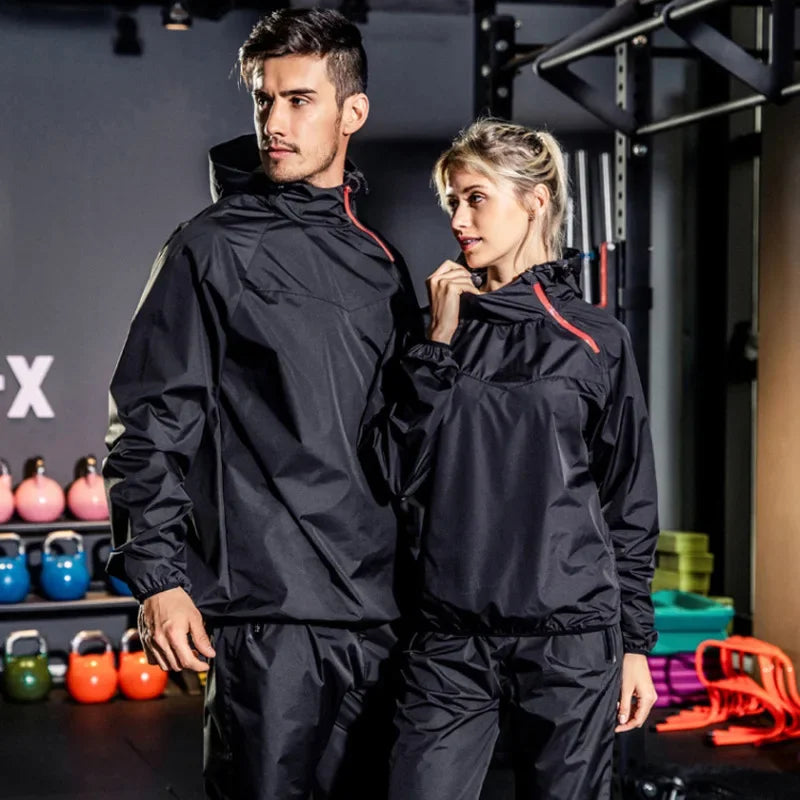 Leichtes Unisex Trainingsset mit Zipper & Kapuze – Remo