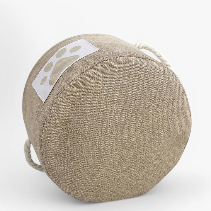 Faltbarer Spielzeugkorb mit Seilgriff – Livia