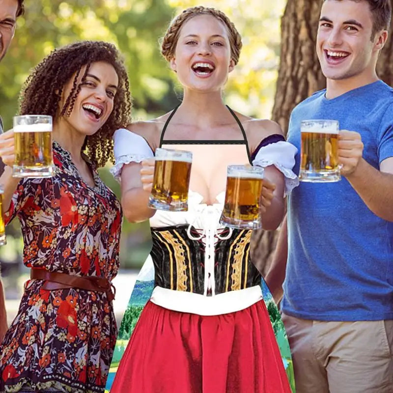 Lustige Bayern-Küchenschürze & Party-Schürze – GaudiGrill Oktoberfest 2025