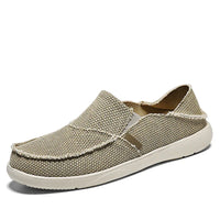 Leichte Canvas-Slipper für Herren | Atmungsaktive Herbst-Espadrilles - Niko