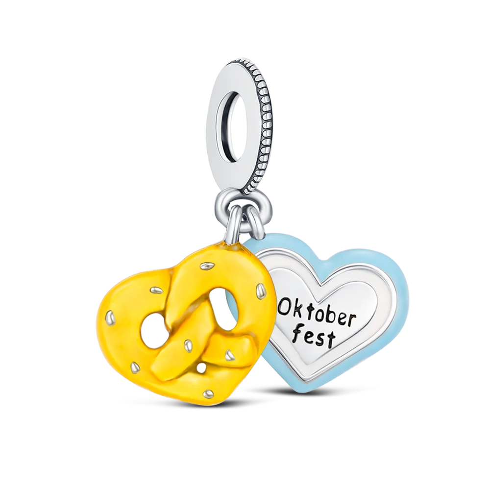 Silberne Armbandanhänger – HerzGlanz Oktoberfest 2025