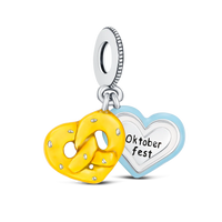 Silberne Armbandanhänger – HerzGlanz Oktoberfest 2025