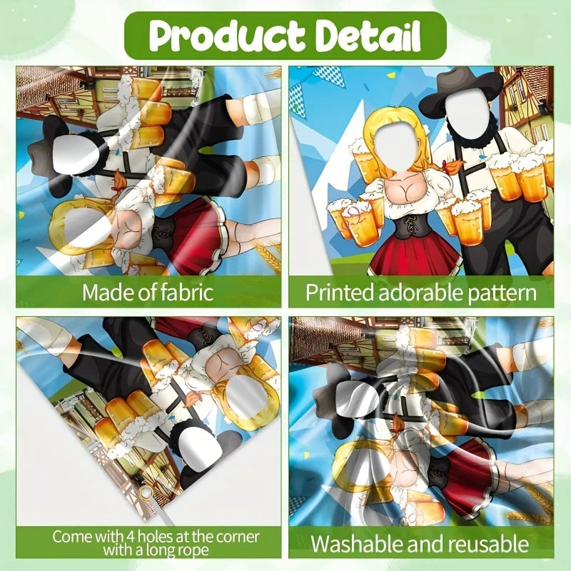 Foto-Hintergrund im Oktoberfest-Design – GaudiKulisse Oktoberfest 2025