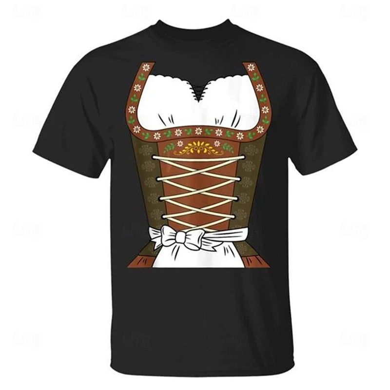 T-Shirt im Dirndl-Look – DirndlShirt Oktoberfest 2025