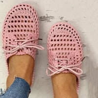 Atmungsaktive Damen Outdoor-Loafer mit Offener Zehenpartie – Linaya