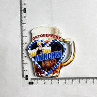 Kühlschrankmagnet „München 3D“ – BayernMagnet (1+1 Gratis) Oktoberfest 2025