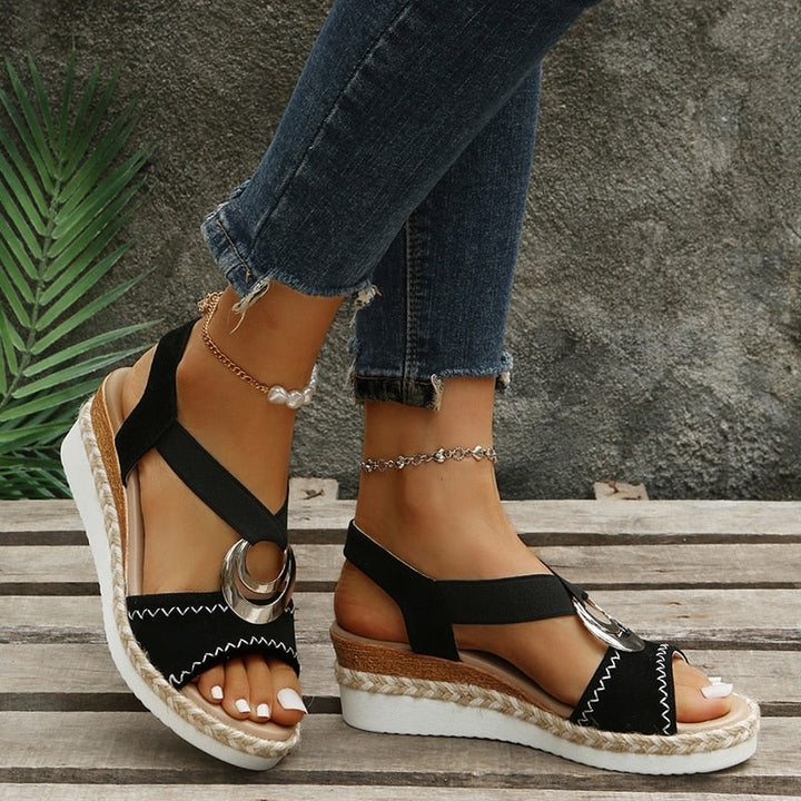 Sleehak Sandalen met Slangenprint – Viperra