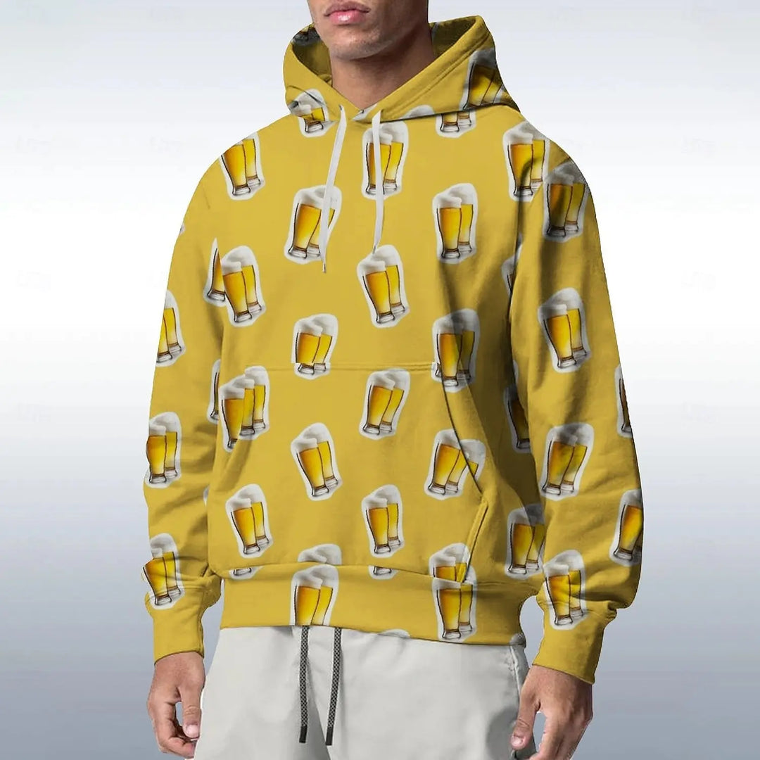3D Bierkrug Hoodie – ProstStyle Oktoberfest 2025