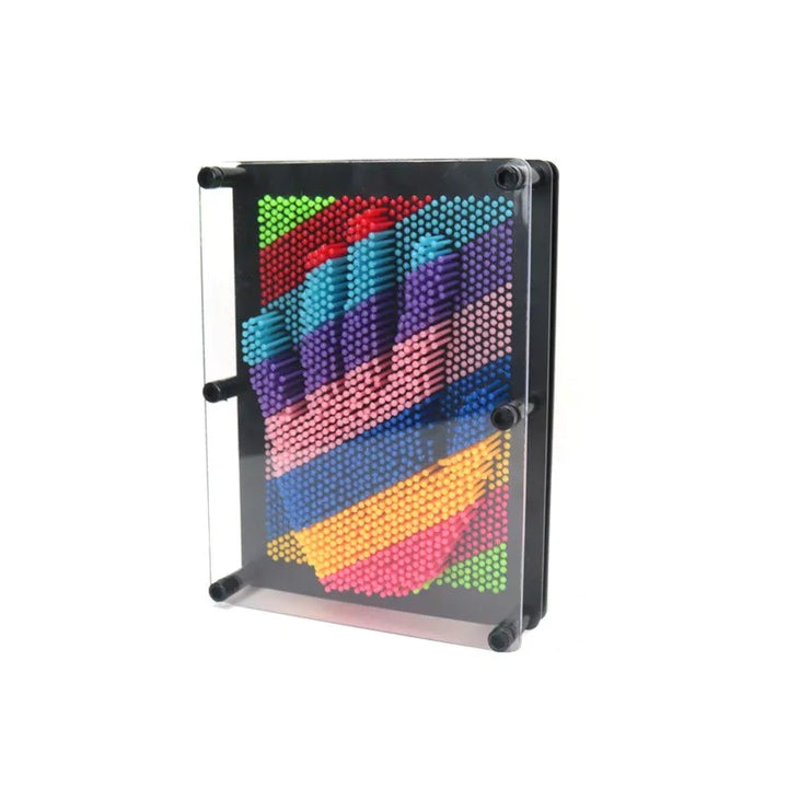 3D-Pin-Kunstspiel für Kinder & Erwachsene – Kreativer Fingerdruckspaß