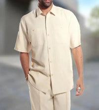 Trendiges Harajuku Zweiteiler-Set mit 3D-Print für Herren – Kenji