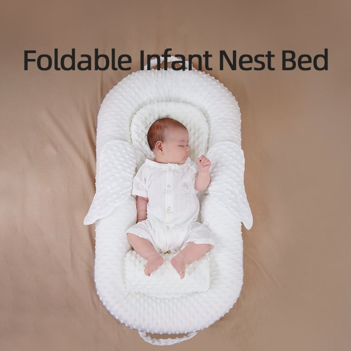 Ergonomisches Babynest mit Rückenstütze und Mesh-Liegefläche – Cosynido