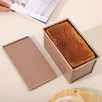 2-teilige Roségold Antihaft Backformenset mit Deckel - Brielle