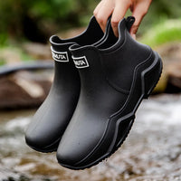 Damen Regenstiefel halbhoch & wasserdicht mit Antirutschsohle – Nivara