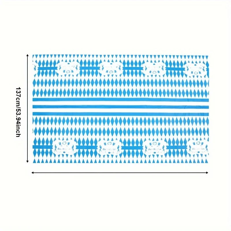 Tischdecken-Set im Oktoberfest-Design (3-teilig) – BayernTafel Oktoberfest 2025