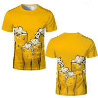 T-Shirt im Bier-Design – SchaumShirt Oktoberfest 2025