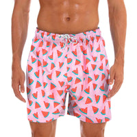 Herren Schwimmshort mit Fröhlichem Print – Milo