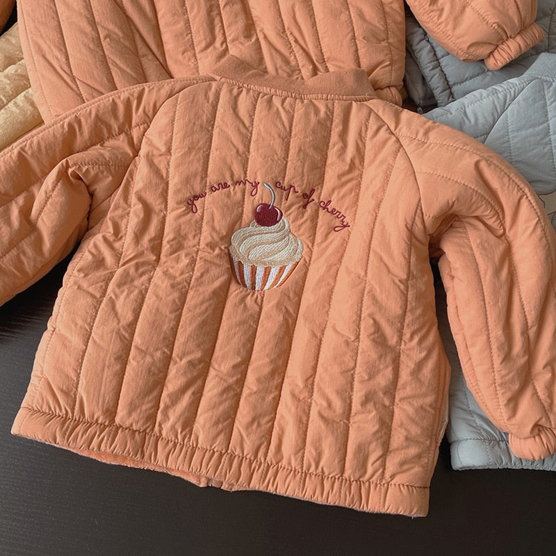 Baby Winterjacke mit Baumwollfutter – Lio