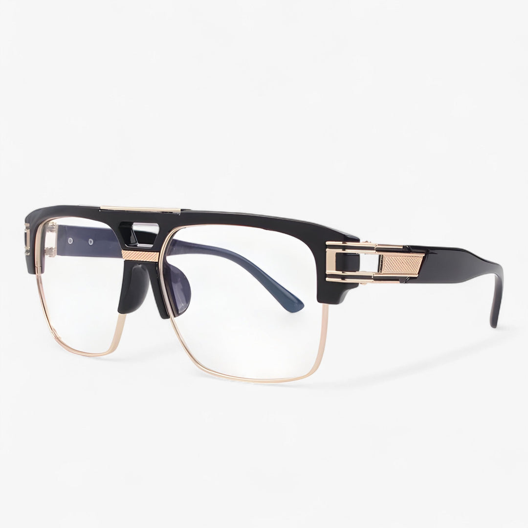 Verspiegelte Retro Designer-Sonnenbrille – Calvero