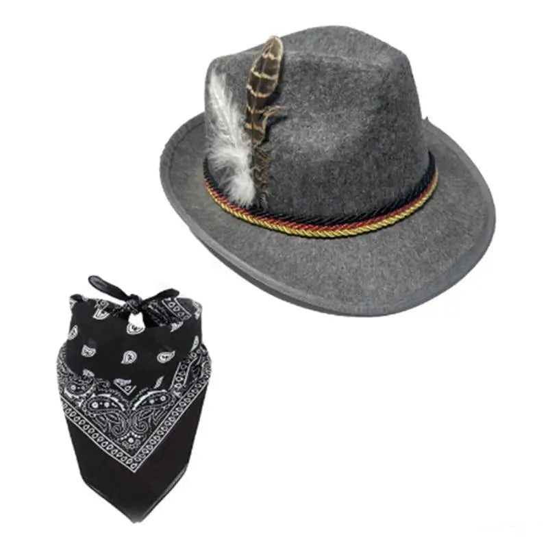 Trachten Accessoire-Set mit Hut & Schal – TrachtenHeld Oktoberfest 2025