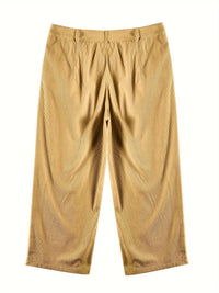 Damen Cordhose mit hoher Taille und geradem Schnitt – Elvira