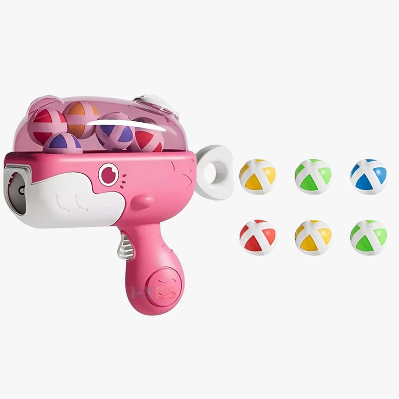 KlebeBall-Set Walfisch – Sicherer Schießspaß für Kinder drinnen & draußen