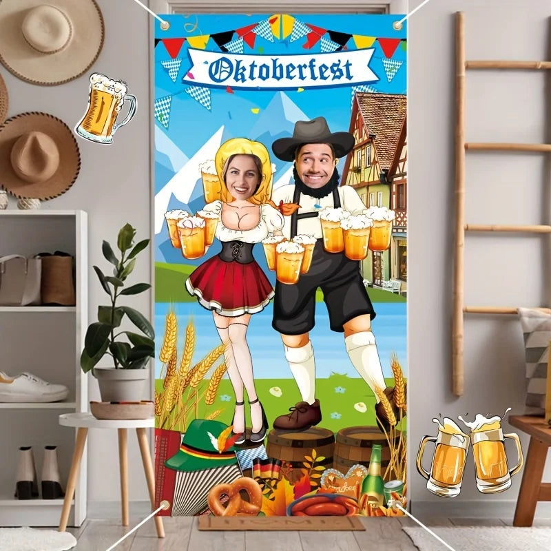 Foto-Hintergrund im Oktoberfest-Design – GaudiKulisse Oktoberfest 2025