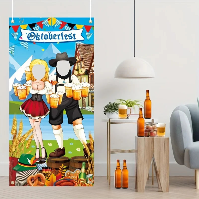 Foto-Hintergrund im Oktoberfest-Design – GaudiKulisse Oktoberfest 2025