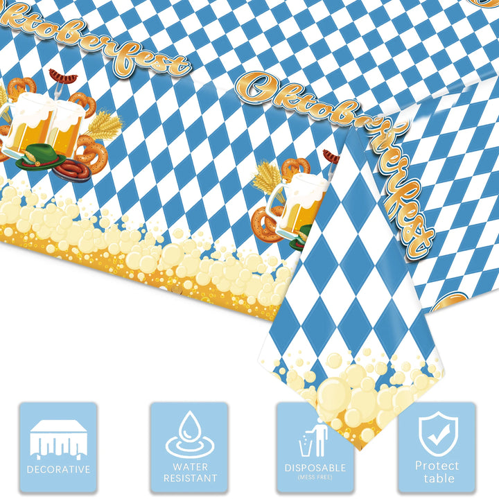 Tischdecke im Oktoberfest-Design – FestTafel Oktoberfest 2025 1+1 GRATIS