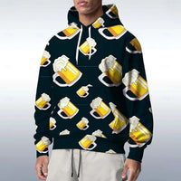 3D Bierkrug Hoodie – ProstStyle Oktoberfest 2025